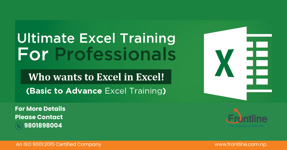 Ultimate Excel Training for Professionals